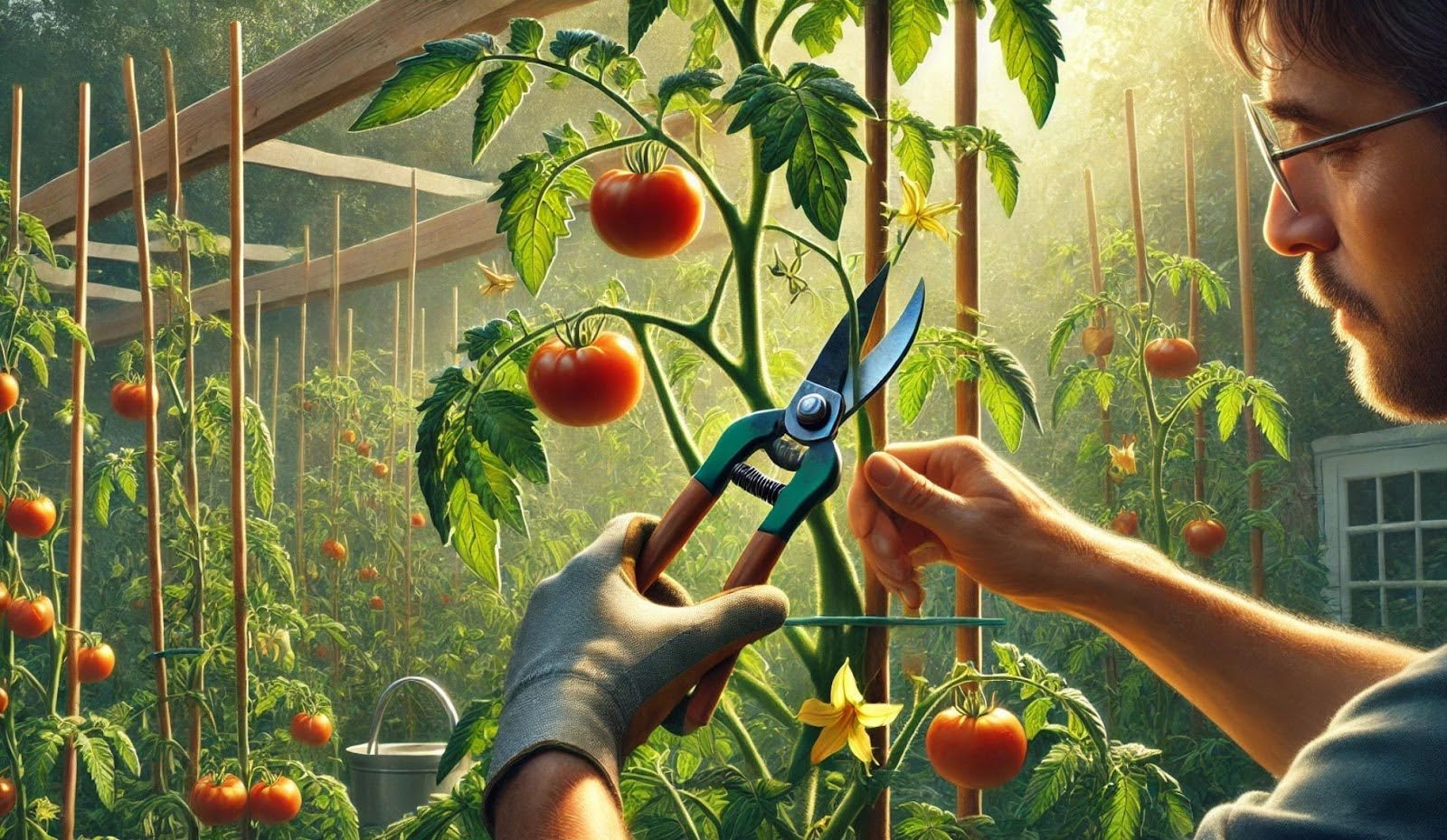 How to prune indeterminate tomato plants