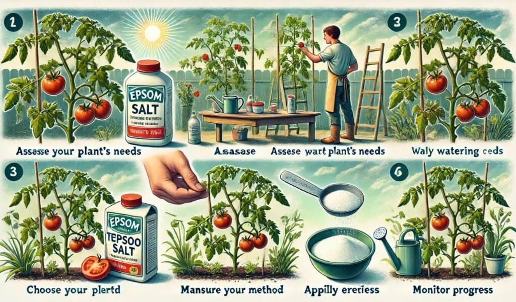 How to Add Epsom Salt to Tomato Plants