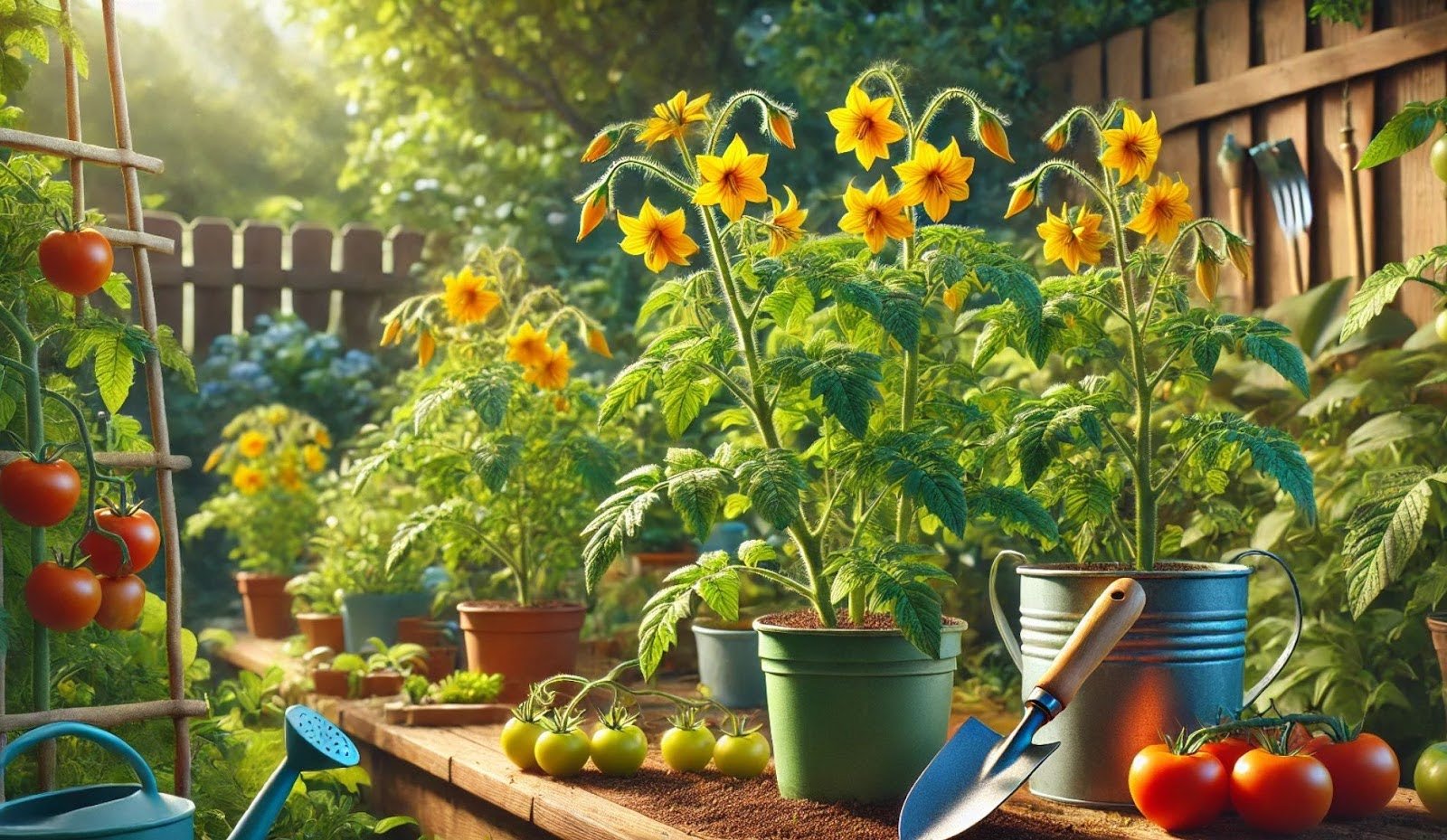 How to make tomato plants produce more flowers