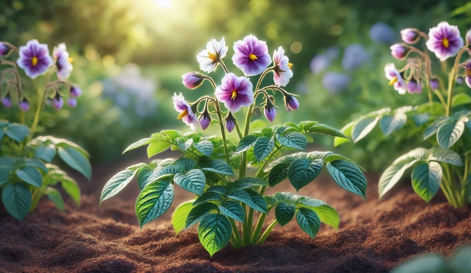 Potato Plant Flowering