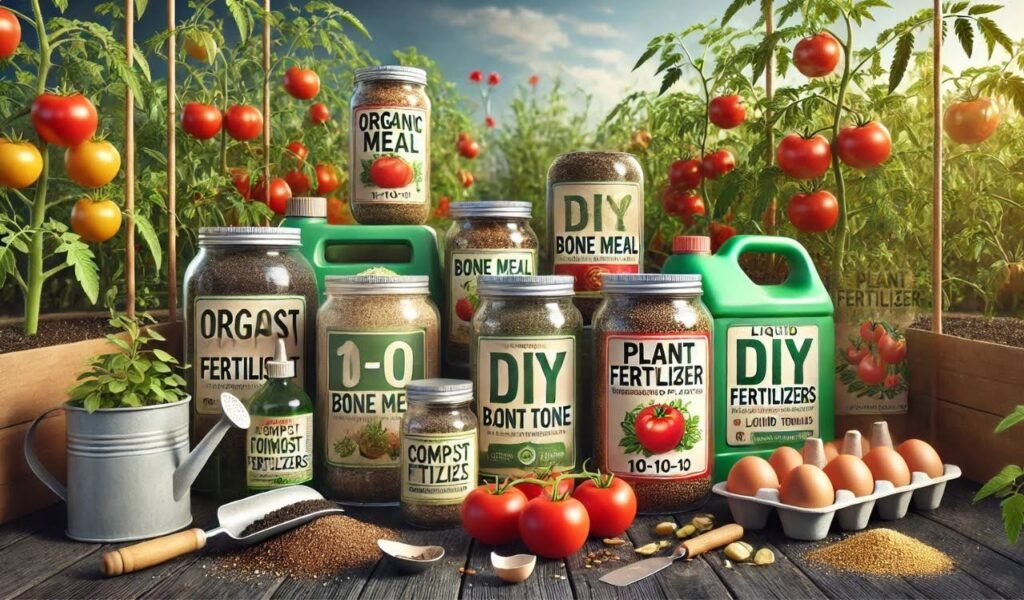 Types of Fertilizers for Tomato Plants