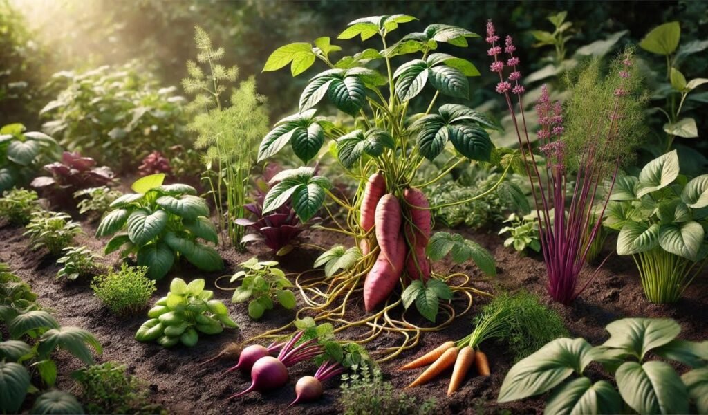 Companion Plants for Sweet Potatoes