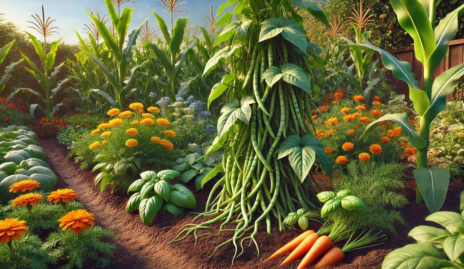 Companion plants for green beans