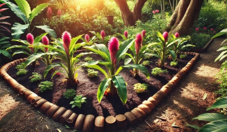 Ginger plant flower