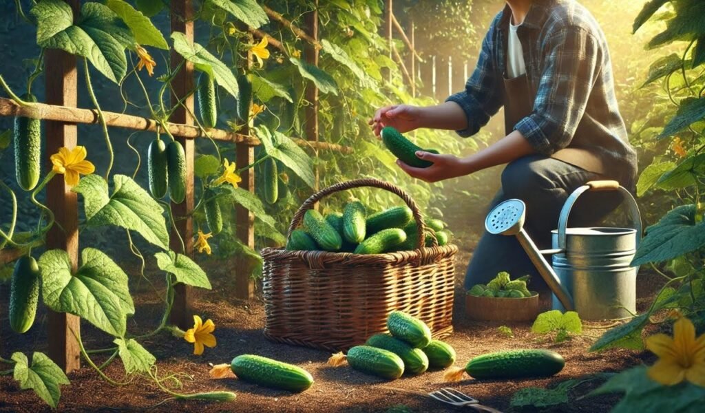 Harvesting Cucumbers - How Many Can You Expect