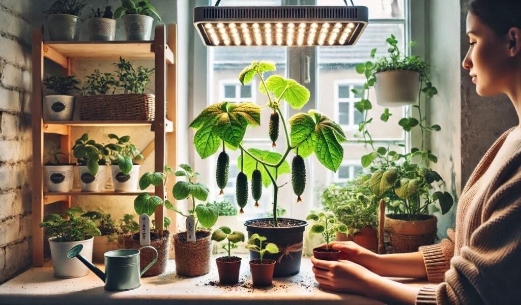 How to Grow Mini Cucumber Plants Indoors