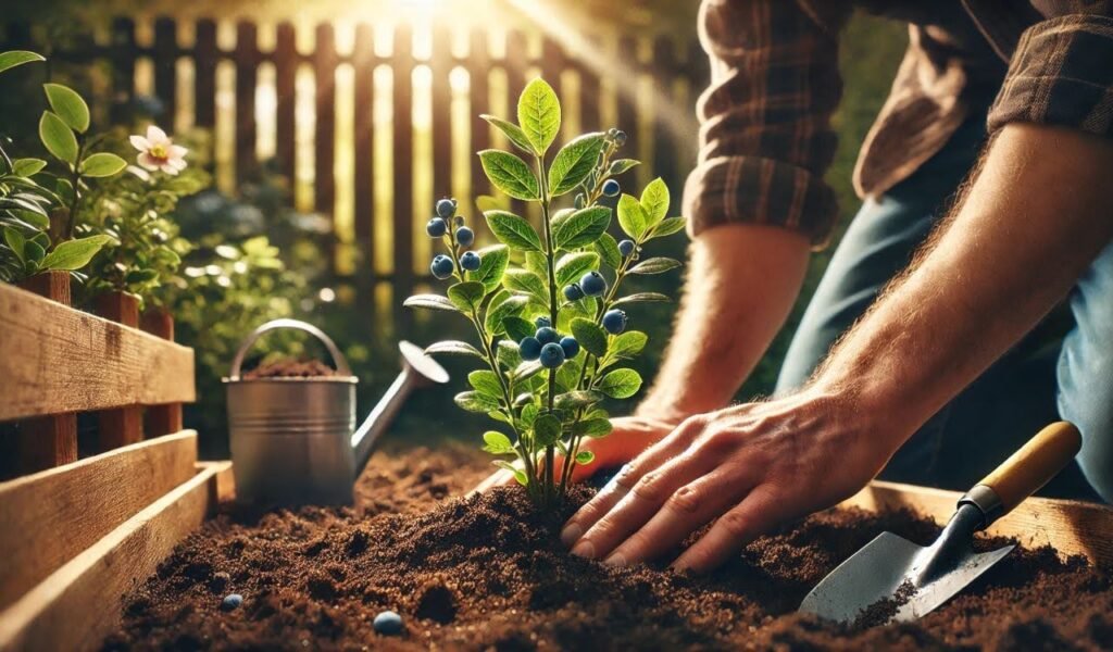 How to Plant a Sunshine Blueberry Plant