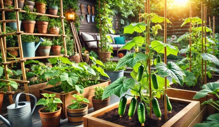 Mini cucumber plants
