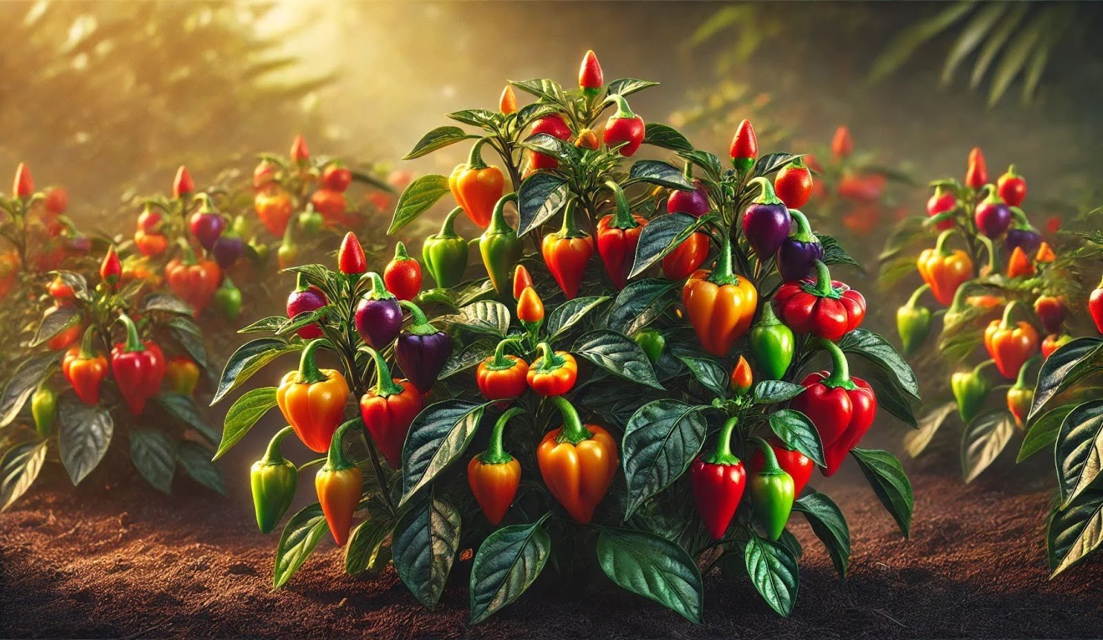 Ornamental pepper plant edible