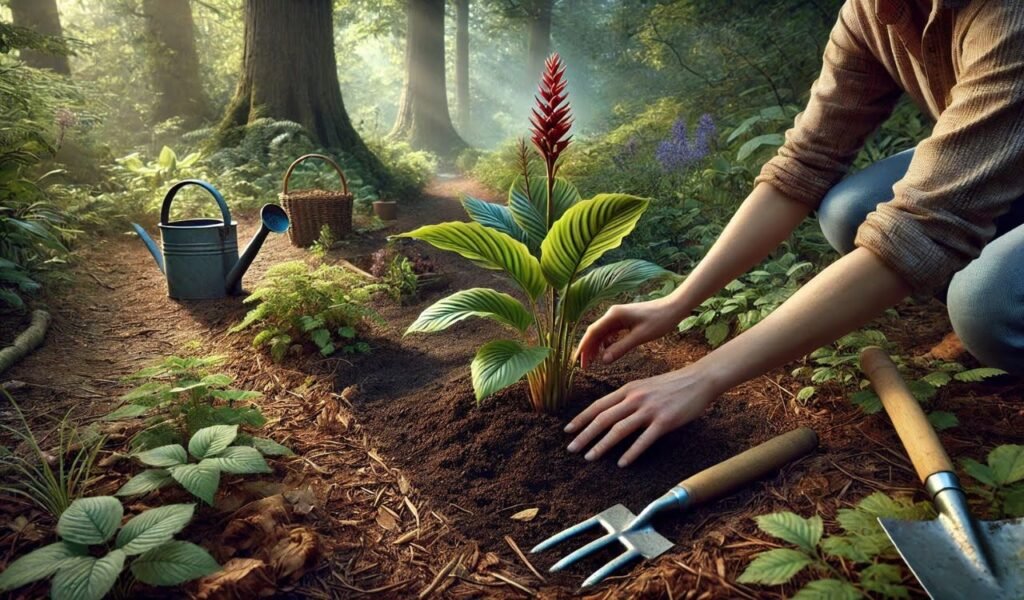 Planting Wild Ginger Outdoors