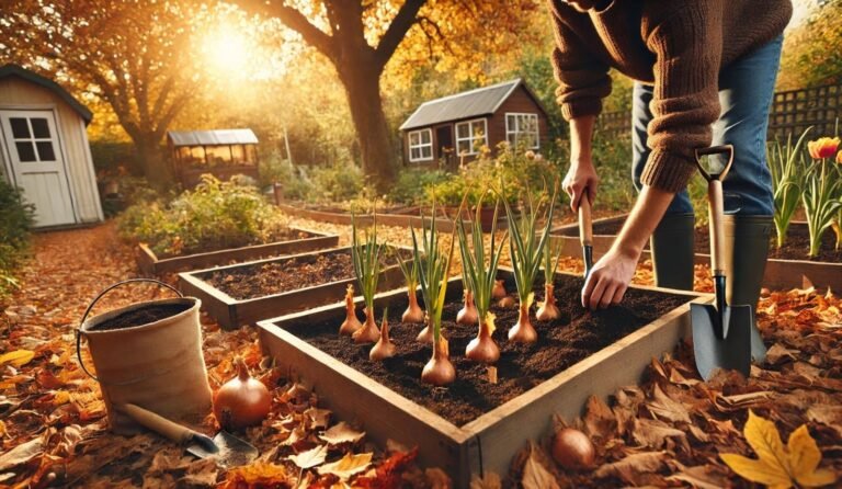 Planting onions in the fall