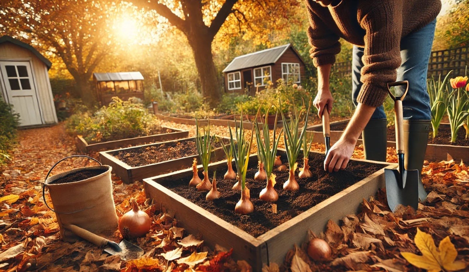 Planting onions in the fall