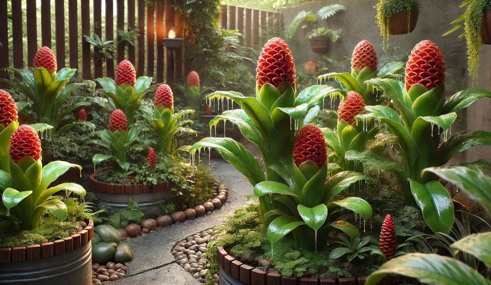 Shampoo ginger plant
