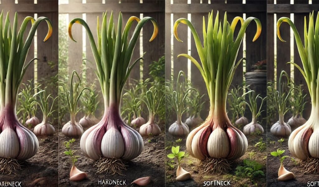Understanding the Two Main Types of Garlic - Hardneck vs. Softneck