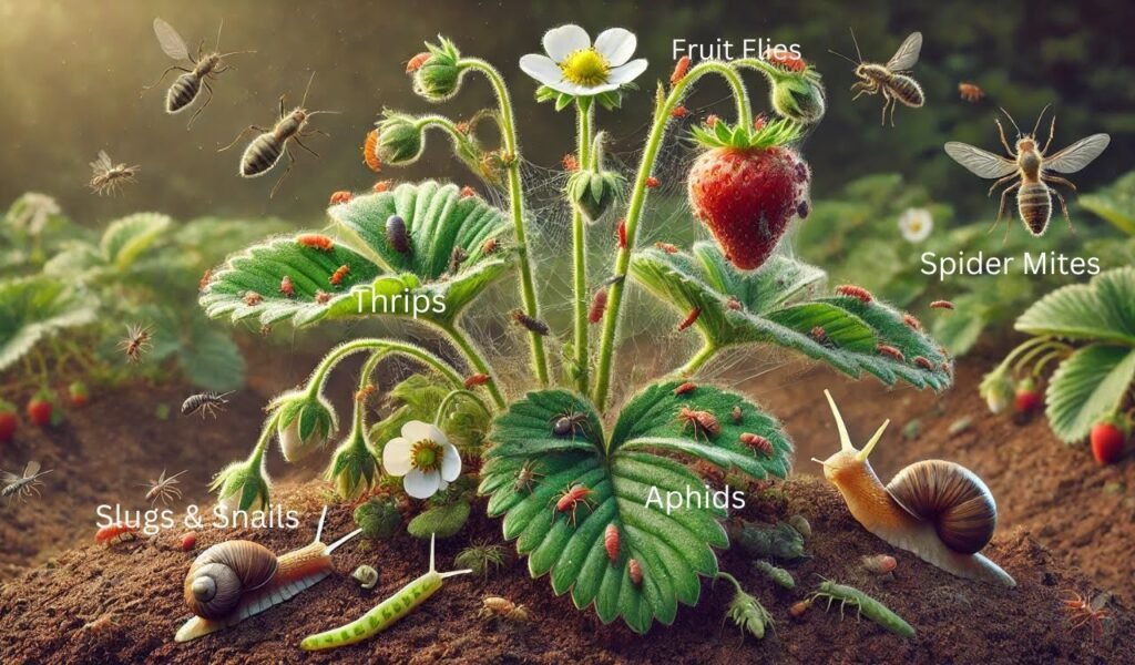 Common Bugs on Strawberry Plants