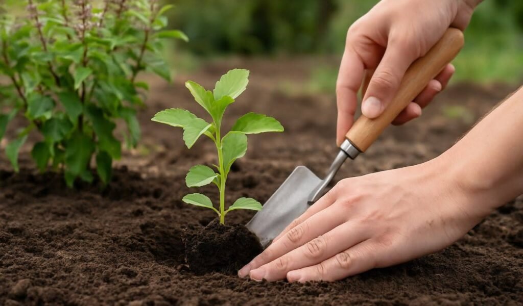 Planting Holy Basil - A Step-by-Step Journey
