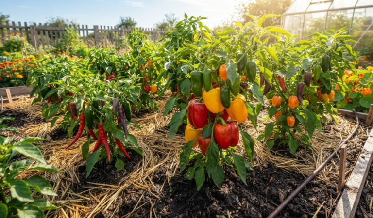 How Often to Water Pepper Plants in Pots and Garden Beds