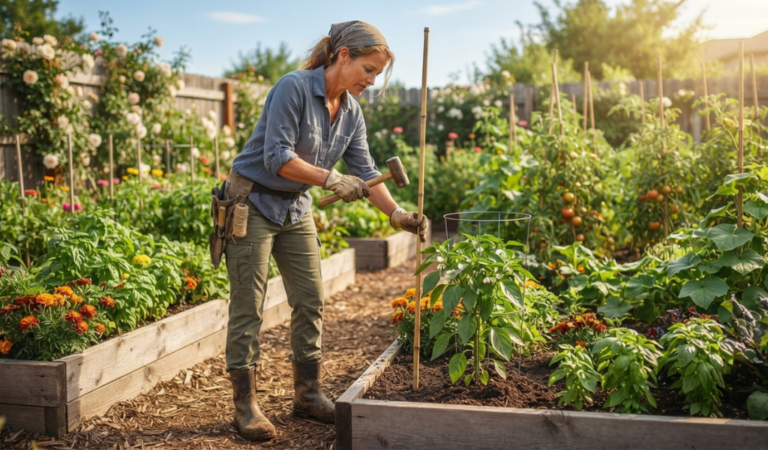 Do Peppers Need a Trellis or Should You Stake Pepper Plants in the Garden?