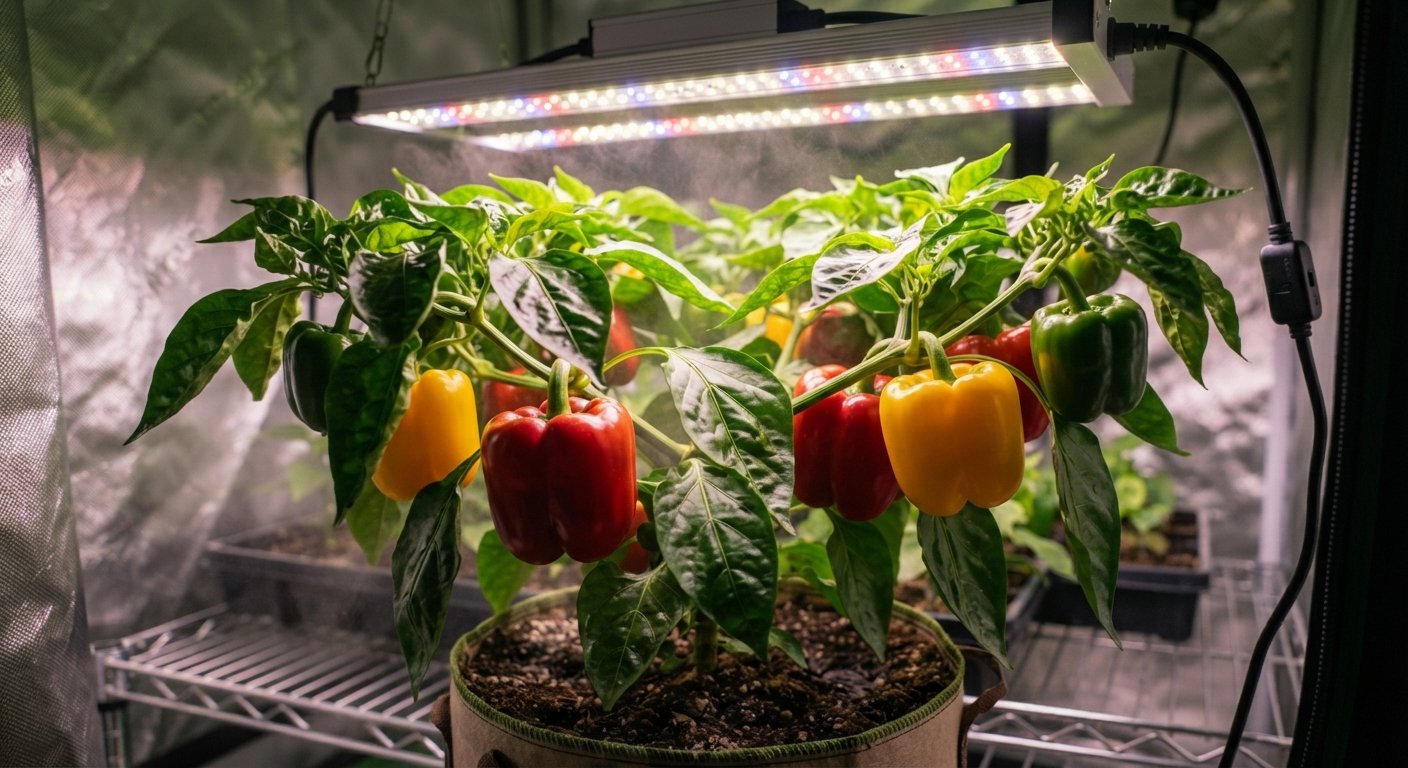 Bell Peppers Growing Stages Indoors: From Seed to Harvest
