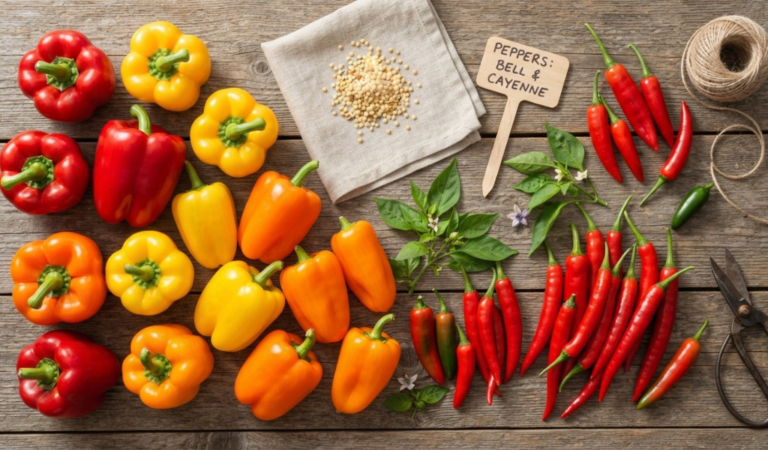 Growing Peppers from Seed Indoors: Easy Tips for Beginners