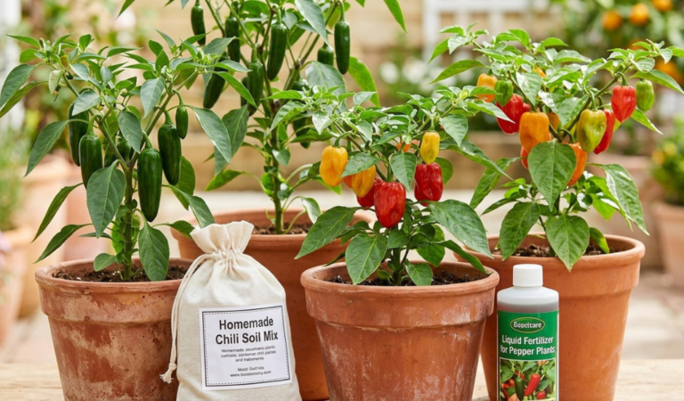 Best Soil Mix Recipe for Growing Potted Chili Plants: Best Potting Soil for Peppers Plant