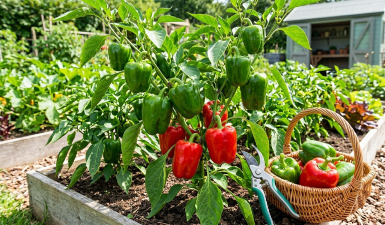 When to Harvest Bell Peppers: How to Pick Bell Peppers the Right Way