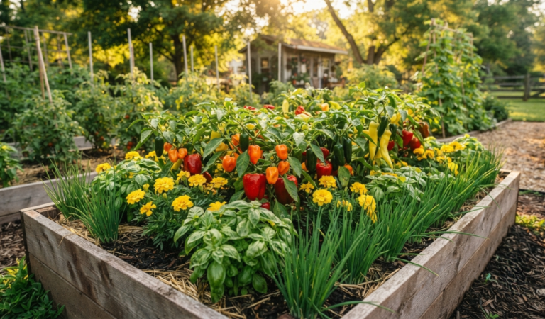 What Grows Well with Peppers? A Complete Guide to Companion Gardening