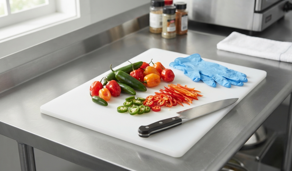 Handling Hot Peppers Safely: Protect Your Hands, Eyes, and Skin