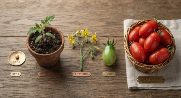Roma Tomato Growing Stages: Seedling to Flowering to Harvest