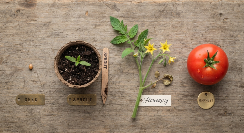 Tomato Growing Stages: How Tomato Plants Grow Step by Step
