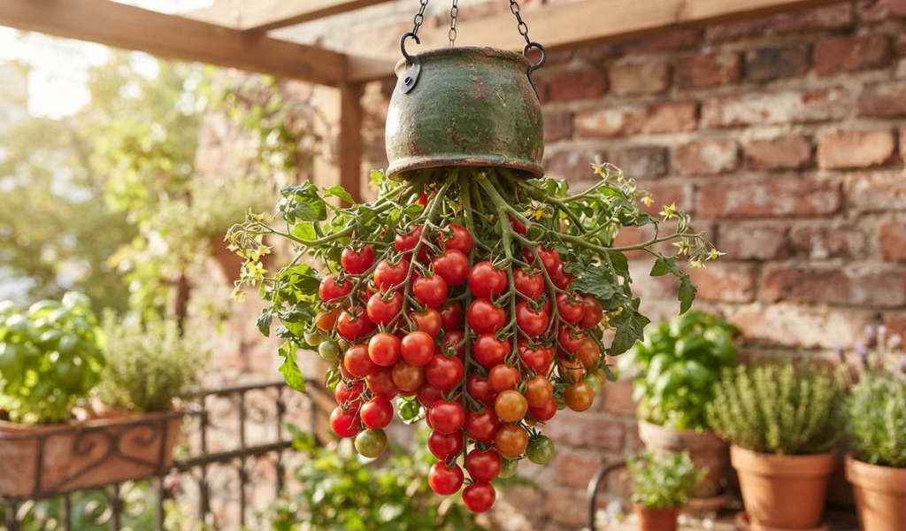 Tomato Grow Upside Down in Your Garden: Guide to Grow Tomatoes Upside Down in Tomato Planters