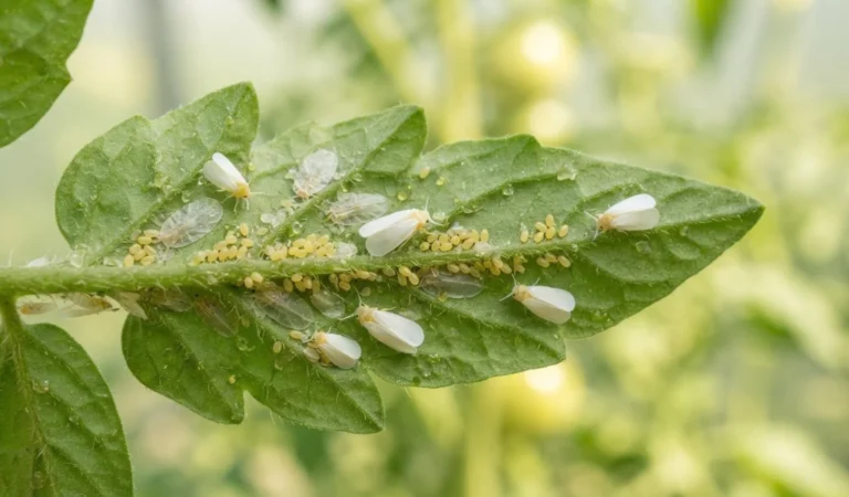 How to Get Rid of Whiteflies on Tomatoes Naturally