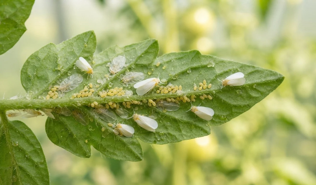 How to Get Rid of Whiteflies on Tomatoes Naturally