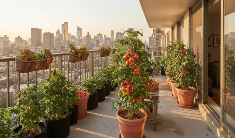 Growing Tomatoes on Balcony: How to Grow Tomatoes on Your Balcony in Pots