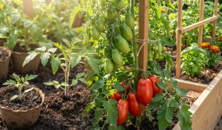San Marzano Tomato Growing Stages: From Seed to Healthy Tomato Plant