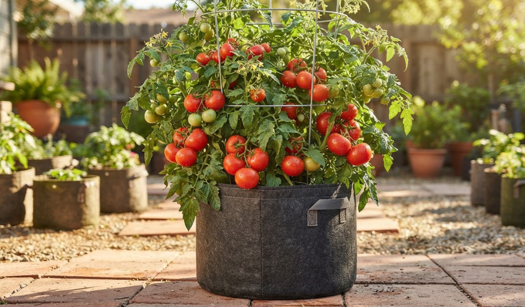 What Size Grow Bag for Tomatoes: A Comprehensive Guide to Growing Tomatoes in Grow Bags