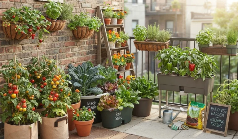 Patio Vegetable Garden Ideas: Create Your Own Edible Garden in Pots