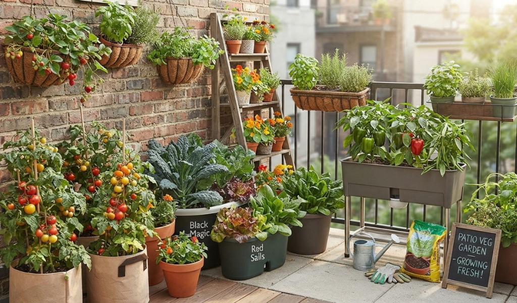 Patio Vegetable Garden Ideas: Create Your Own Edible Garden in Pots