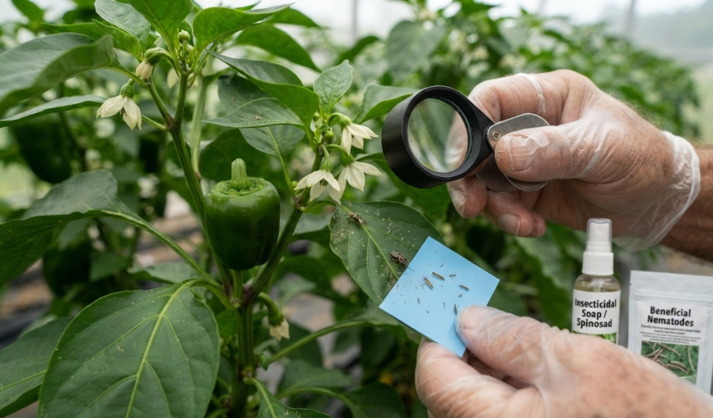 How to Control Thrips on Pepper Plants Naturally and Effectively