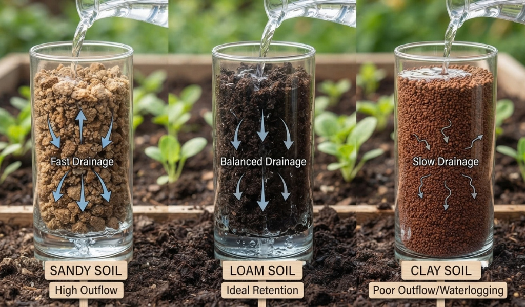 Adding Epsom salt into a planting hole when transplanting a young tomato seedling in spring