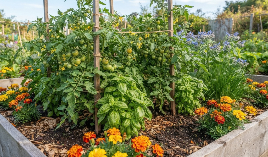 Best Companion Plants for Tomatoes and Peppers: Complete Guide