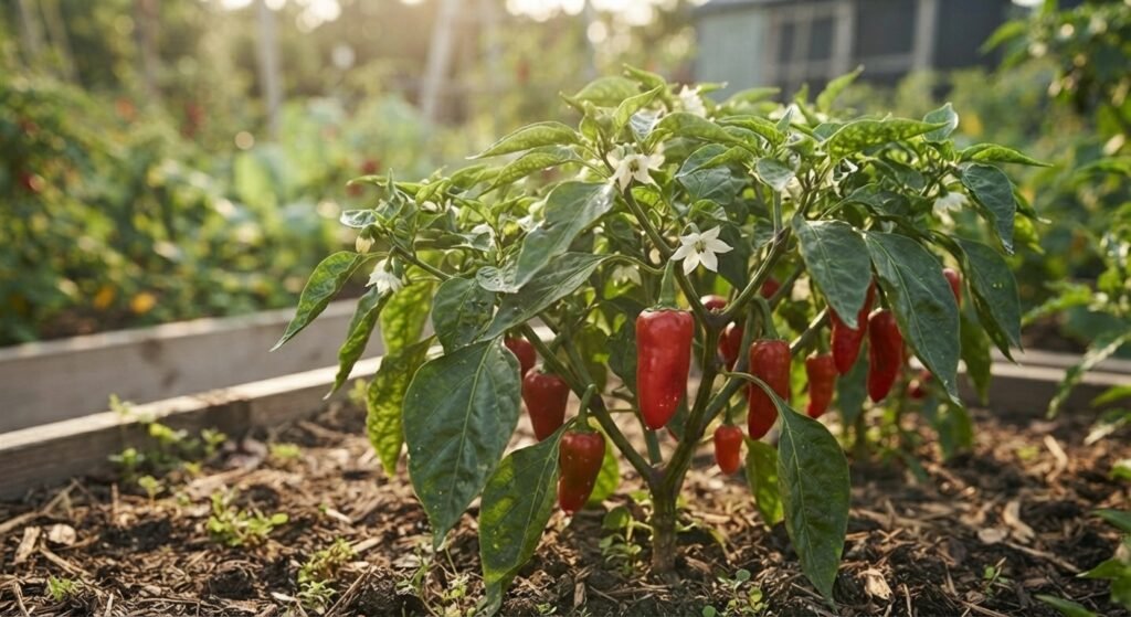 Pepper Plant Anatomy Explained: Roots, Leaves, Red Pepper Fruit, Flowers, and Fruit