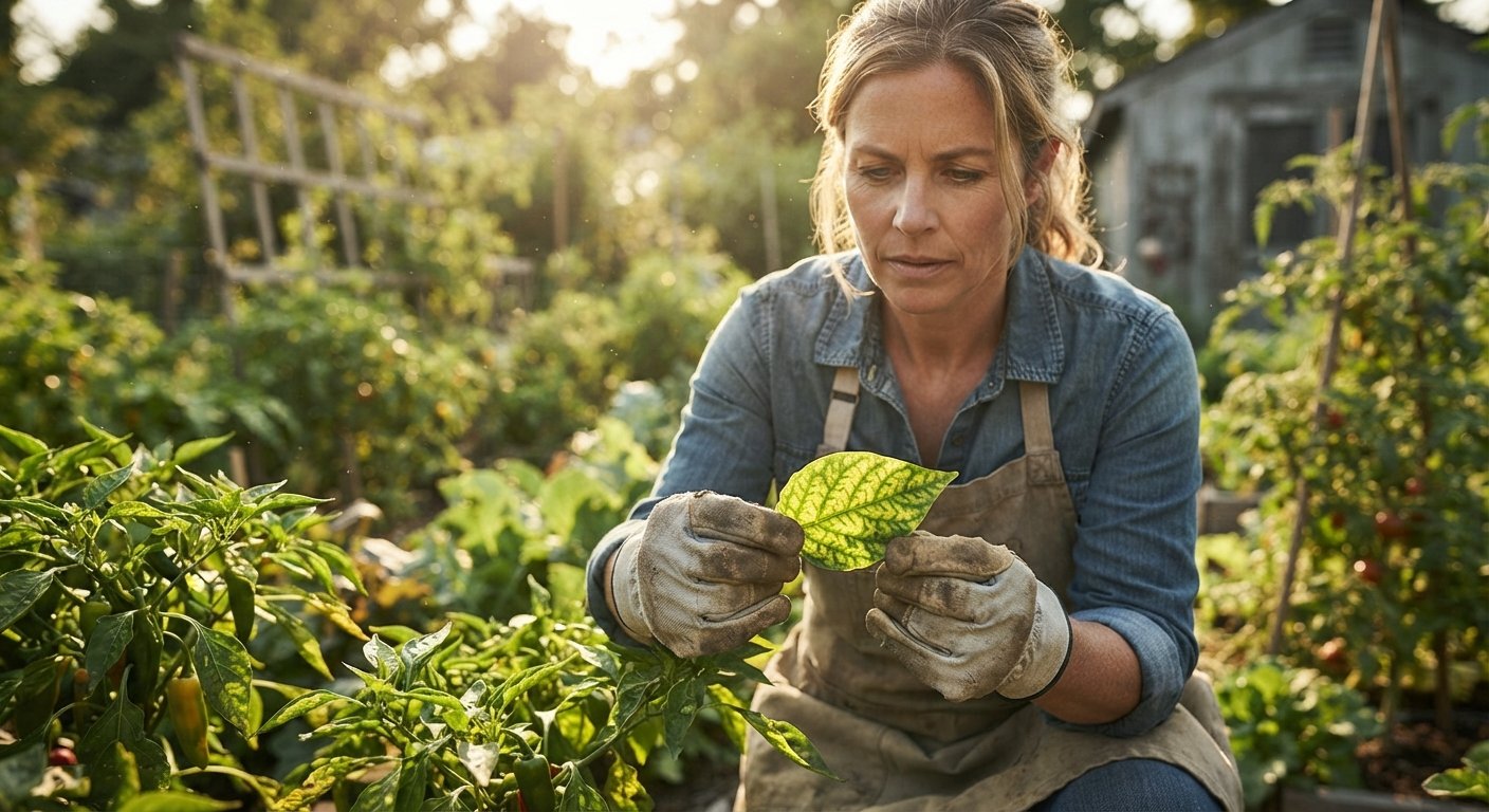 Magnesium Deficiency in Pepper Plants: Complete Guide to Symptoms and Solutions
