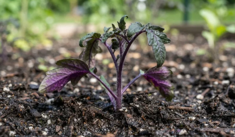 Phosphorus Deficiency in Tomato Plant: Leaf and Fruit Problems