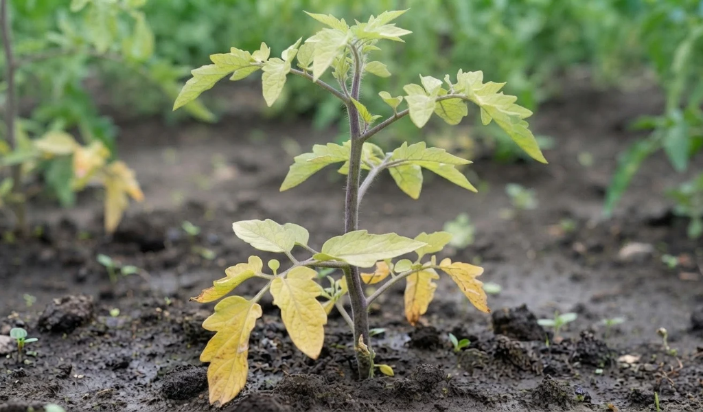 Nitrogen Deficiency in Tomato Plants: Nutrient Deficiency Guide